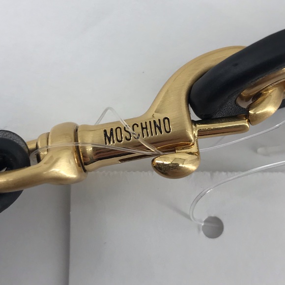 Moschino Fantasy Print Beige Leopard Print Zippered Pouch or Clutch - Picture 5 of 8